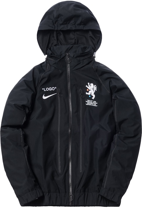Nikelab x OFF-WHITE Mercurial NRG X Track Jacket Black - SS18