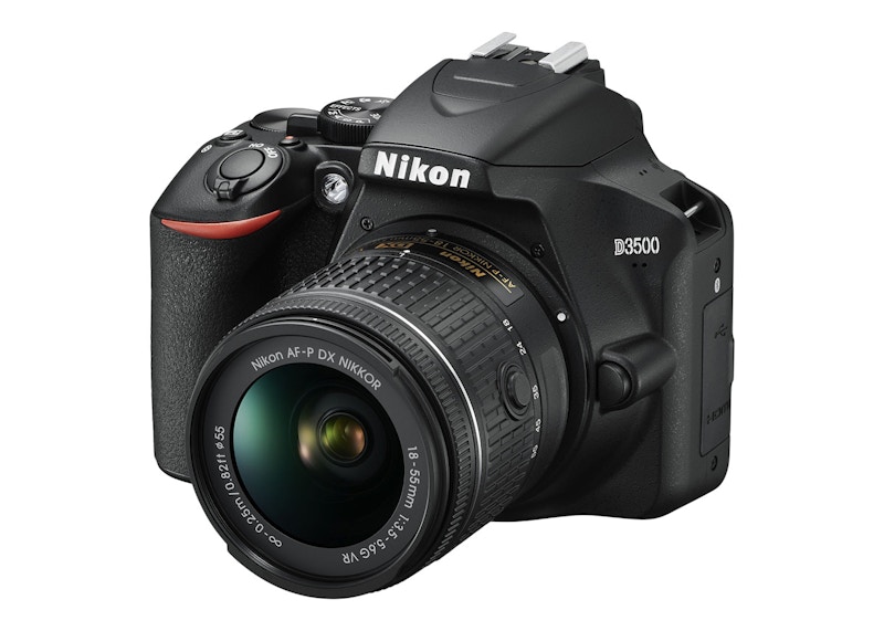 Nikon D3500 24.2MP DSLR Camera with AF-P 18-55mm VR Lens & 70