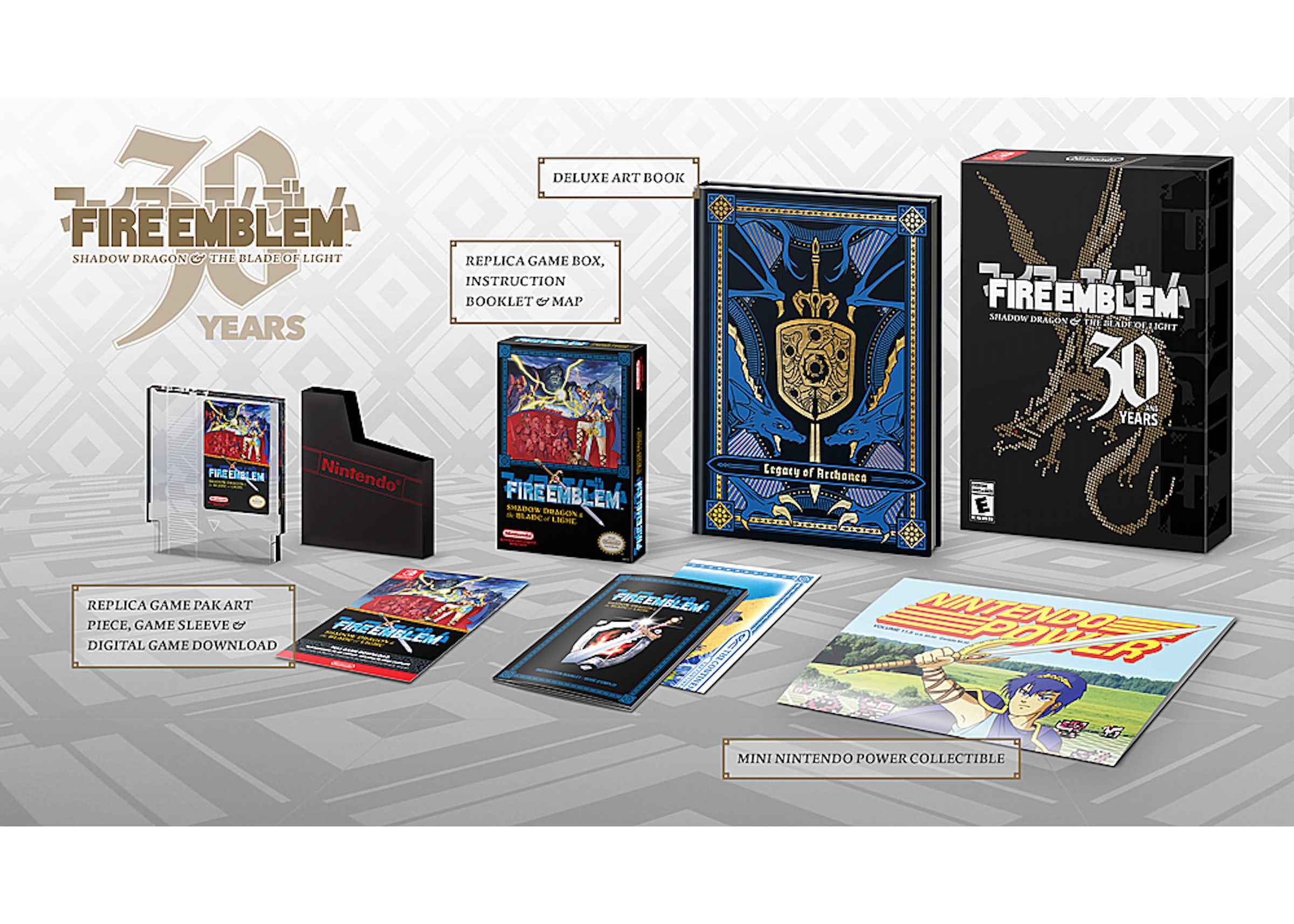 Edition Anniversary Emblem Fire US 30th Nintendo - Game Video Bundle