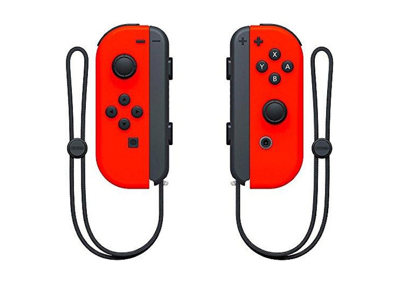 Super mario store odyssey red joycons