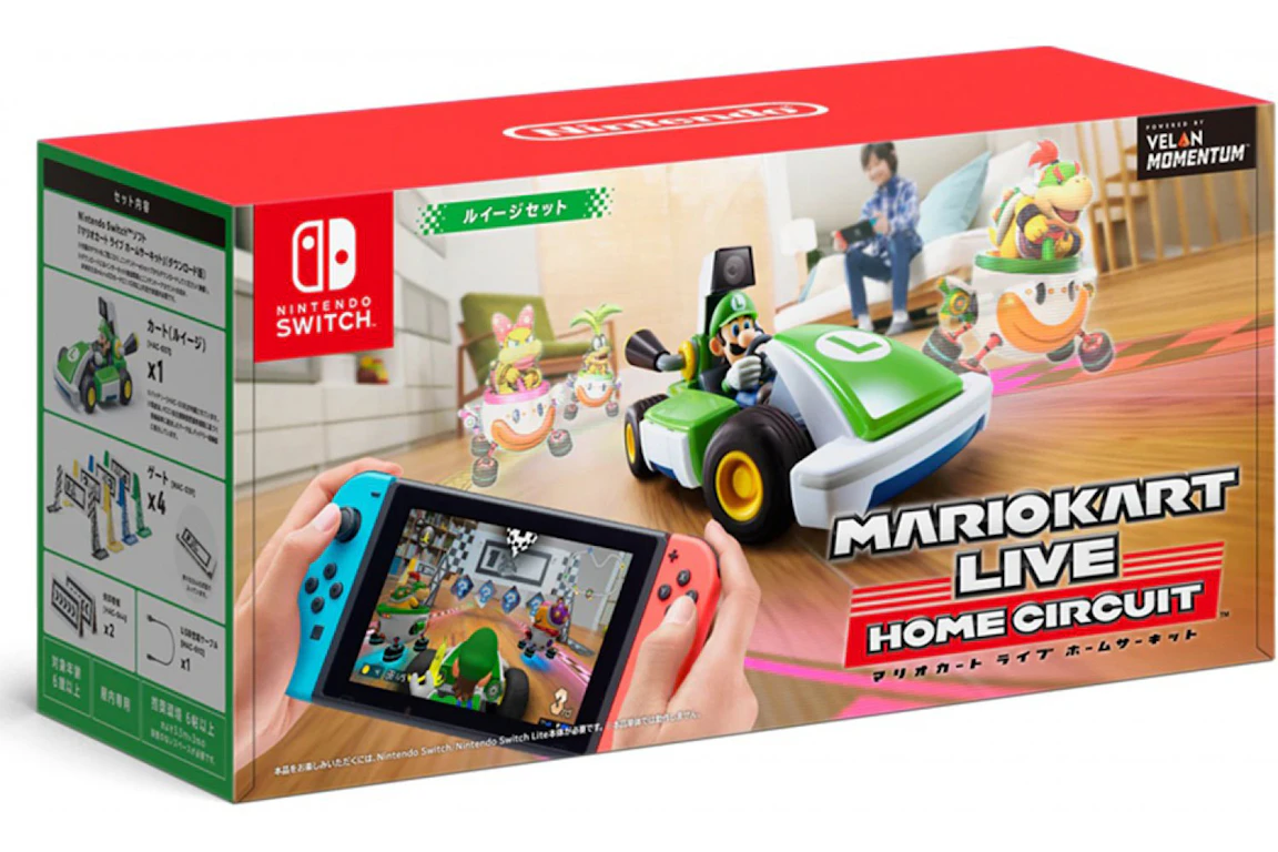 Nintendo Mario Kart Live: Home Circuit Luigi Set HAC-A-RMAAA (JPN Version)