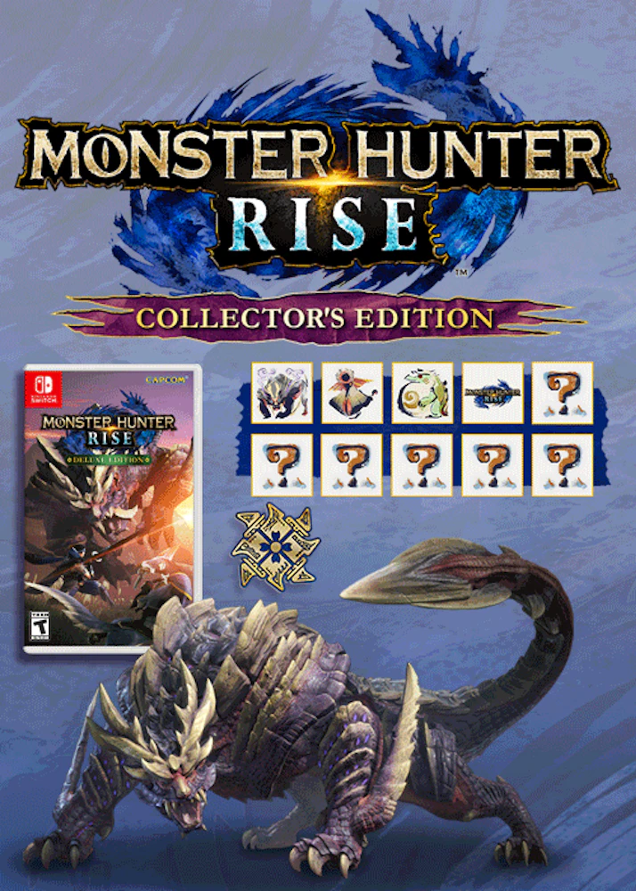 Nintendo Monster Hunter Rise Collector's Edition Video Game - US