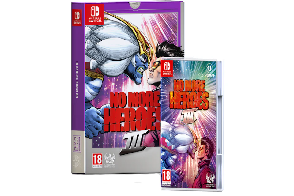 Nintendo No More Heroes III Collector Edition Video Game Bundle