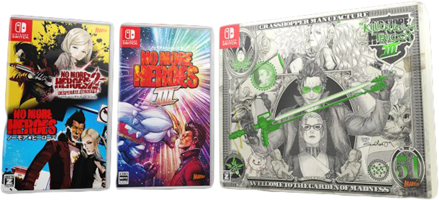 Nintendo No More Heroes III (Killion Dollar Trilogy) Limited