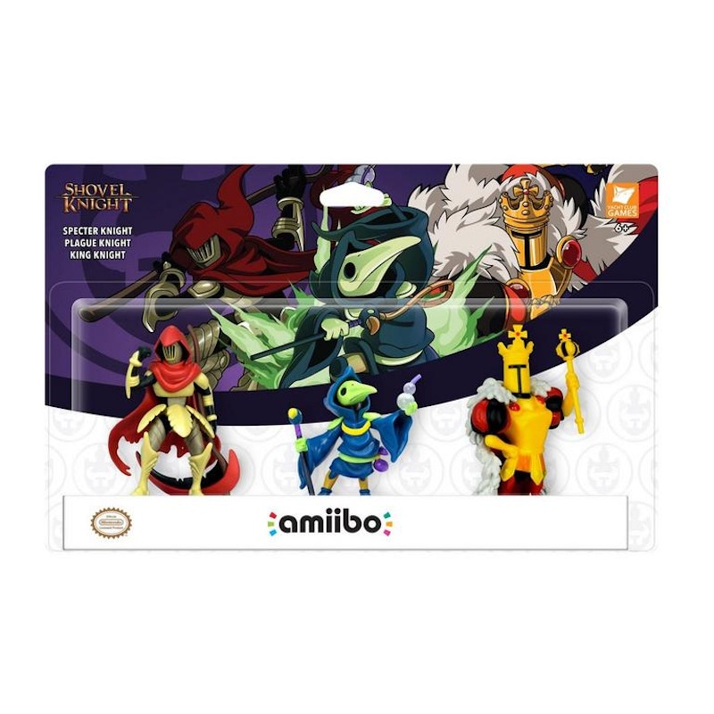 3体のナイトを同梱する「Shovel Knight」の新たなamiiboが