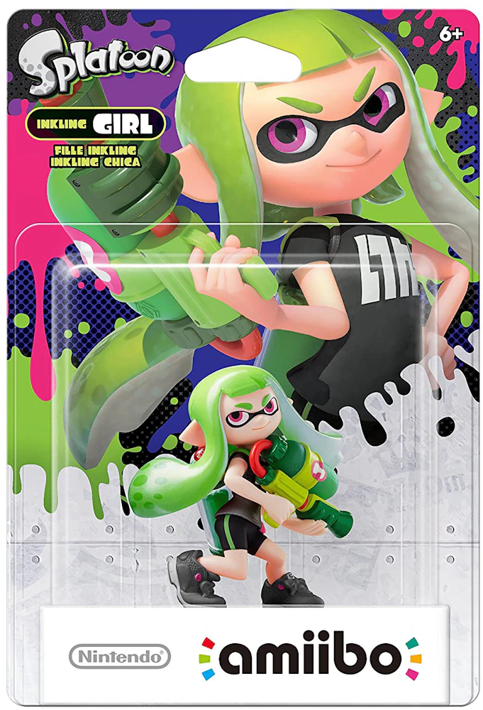 Nintendo Splatoon Inkling Girl Green - US