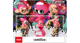 Nintendo Splatoon Octoling Boy & Octoling Girl & Octoling Octopus amiibo