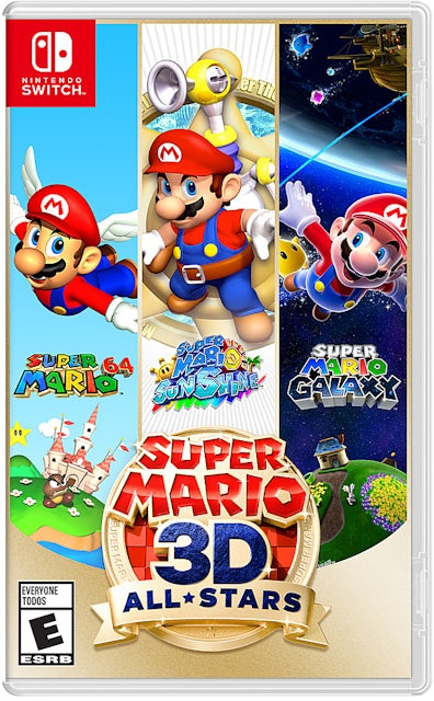 Super Mario 3D All Stars [ 3 Games in 1 Pack ] (Nintendo Switch) NEW