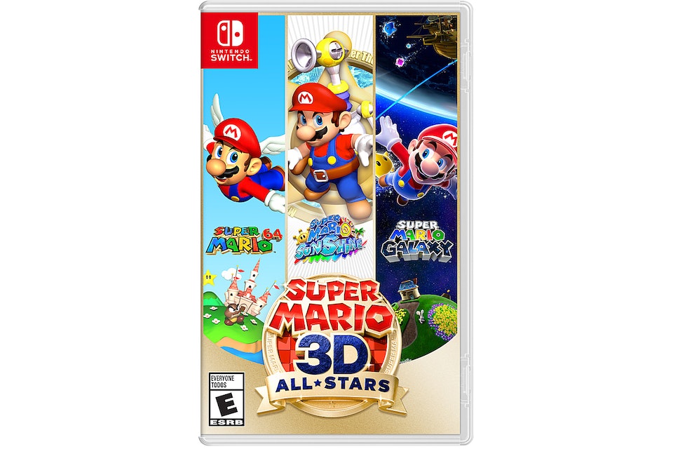 Relacionado flojo escaldadura Nintendo Switch/Lite Super Mario 3D All-Stars Video Game (HACPAVP3A) - US