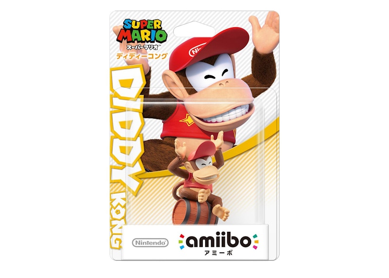 Nintendo Super Mario Diddy Kong amiibo - JP