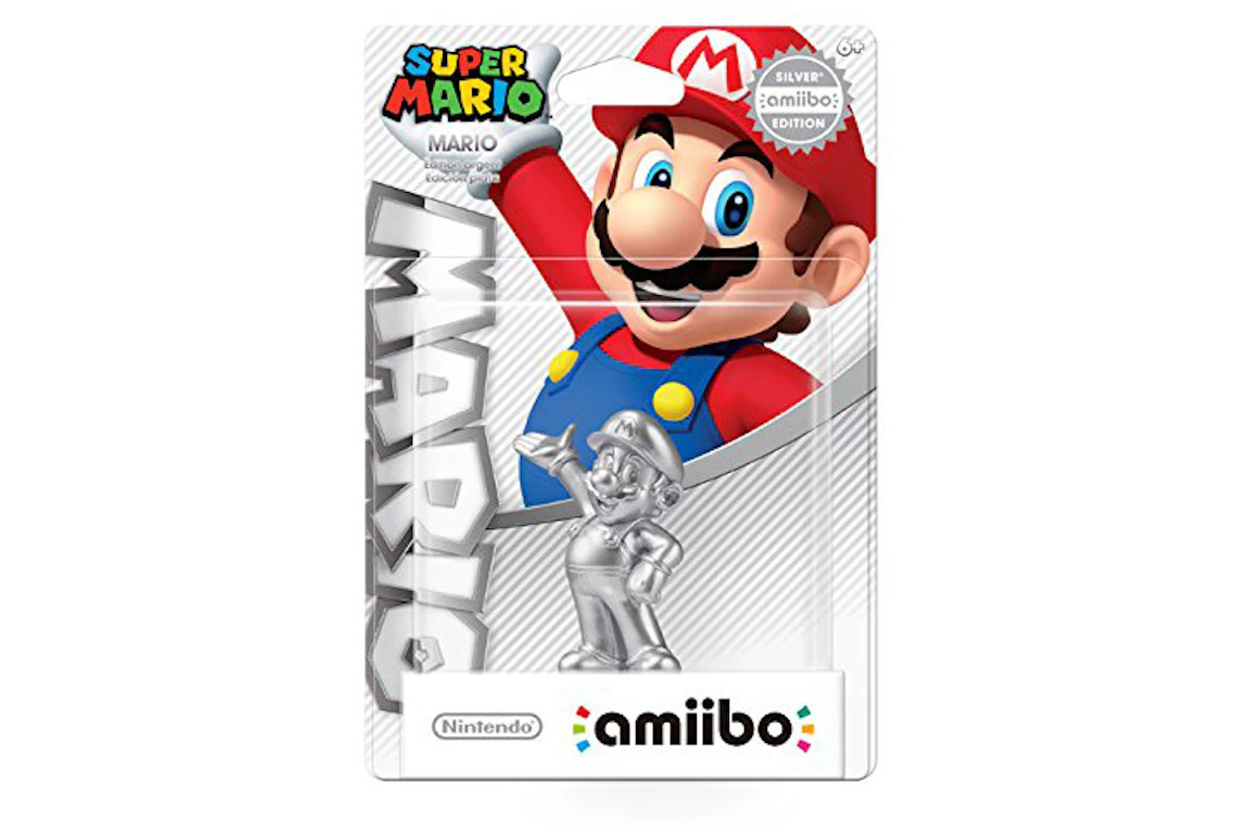 Nintendo Super Mario Silver Edition amiibo
