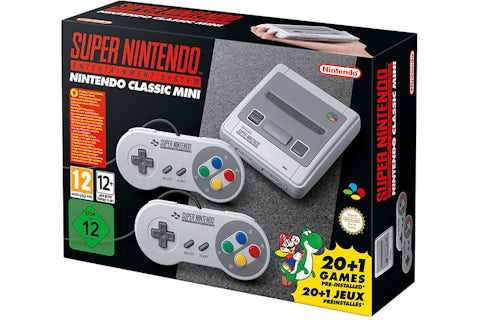 Nintendo Super Nintendo Classic Mini SNES Console EU Plug GB