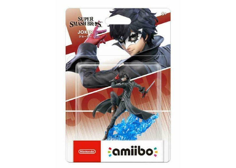 Nintendo Joker Super Smash Bros. amiibo Figure factory sealed day