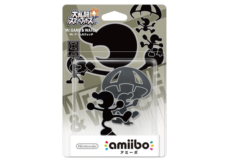 Pre-owned Nintendo Super Smash Bros. Mr. Game & Watch Amiibo