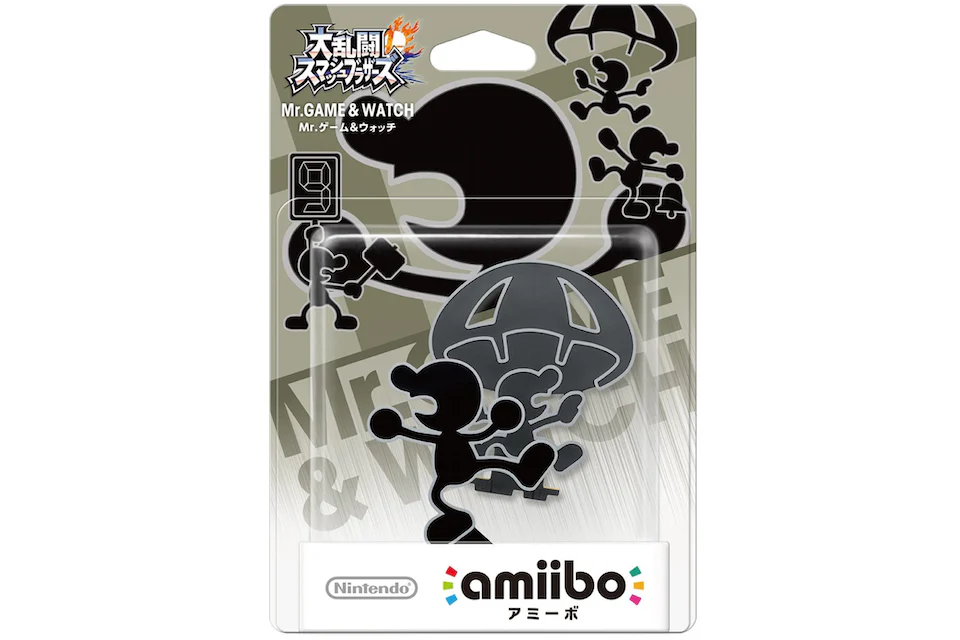 Nintendo Super Smash Bros. Mr. Game & Watch amiibo