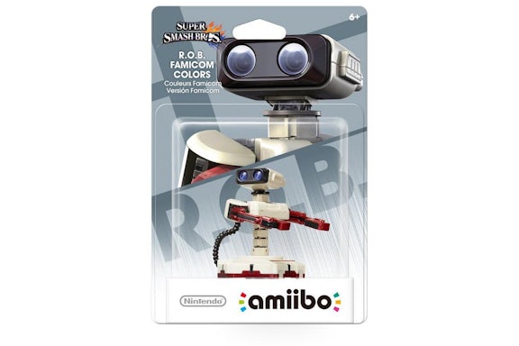 Nintendo Super Smash Bros. R.O.B Famicom Colors amiibo