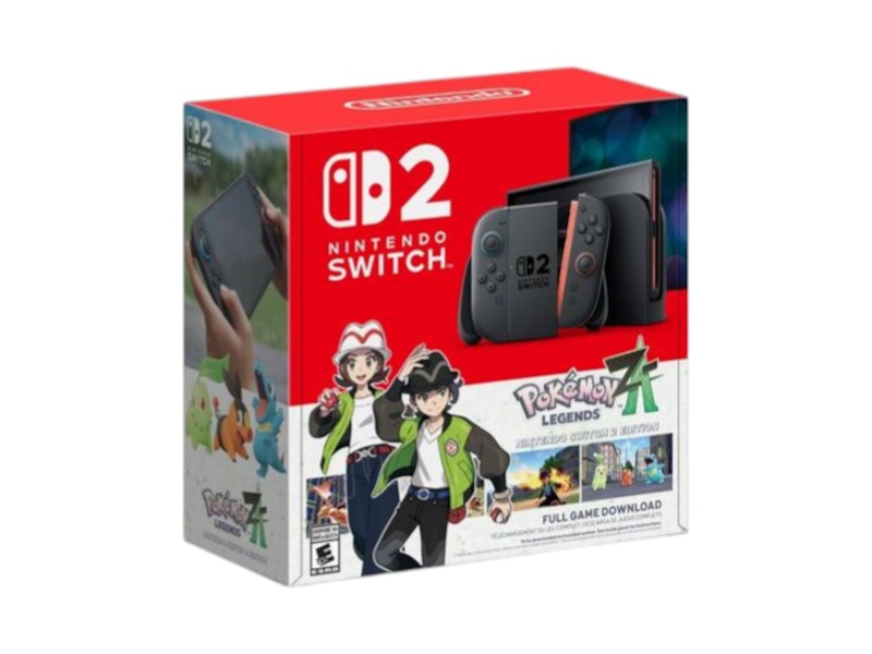 Nintendo Switch 2 Console and Pokemon Legends: Z-A Bundle - US