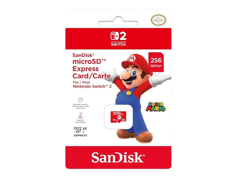 GameStop Express Micro SD Card for Nintendo Switch 2 256GB