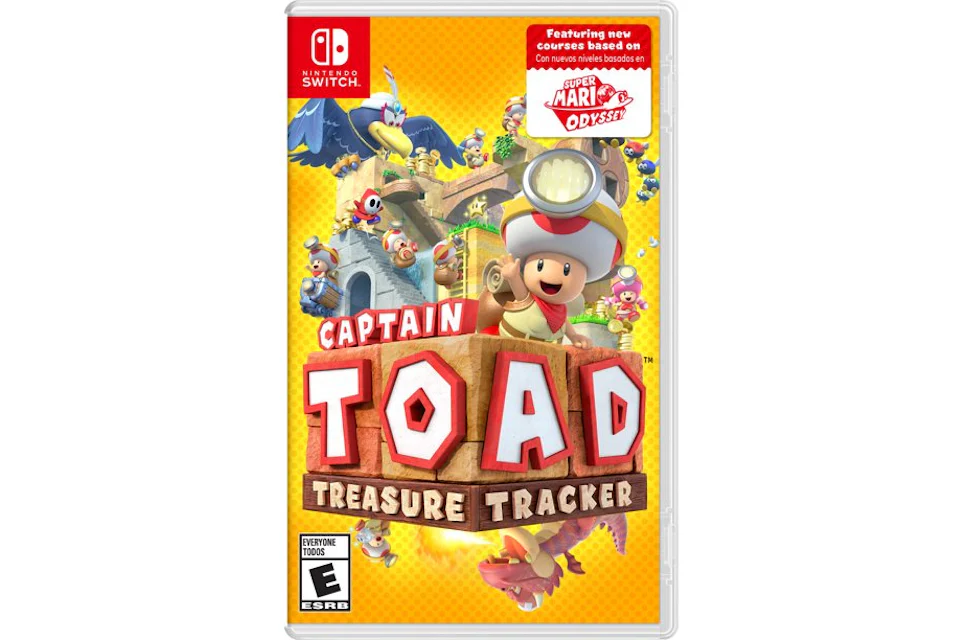 Nintendo Switch Captain Toad Treasure Tracker Video Game