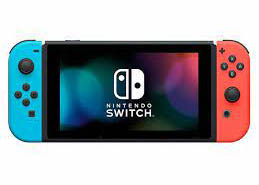 Nintendo Switch Console HADSKABAA Neon Red/Neon Blue - GB