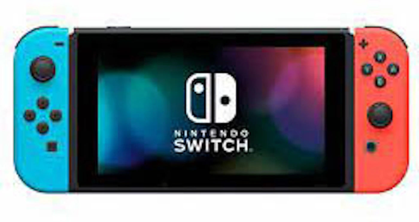 Nintendo Switch Console HADSKABAA Neon Red/Neon Blue