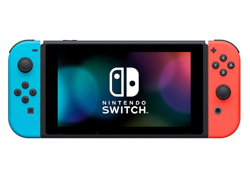 Nintendo Switch Console HADSKABAA Neon Red/Neon Blue - US