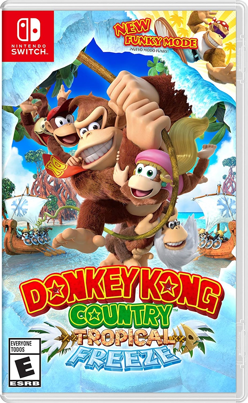 Video donkey kong sales country tropical freeze