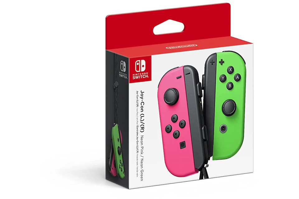 Nintendo Switch Joy-Con (L-R) (HACAJAHAA) Neon Pink/ Neon Green