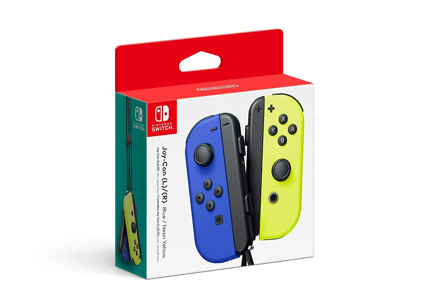 Nintendo Switch Joy-Con (L-R) (HACAJAPAA) Blue/ Neon Yellow - CN