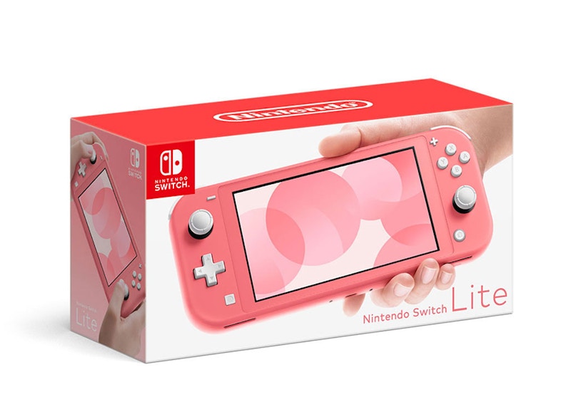 Nintendo Switch Lite Coral Us Charger Hdhspazaa