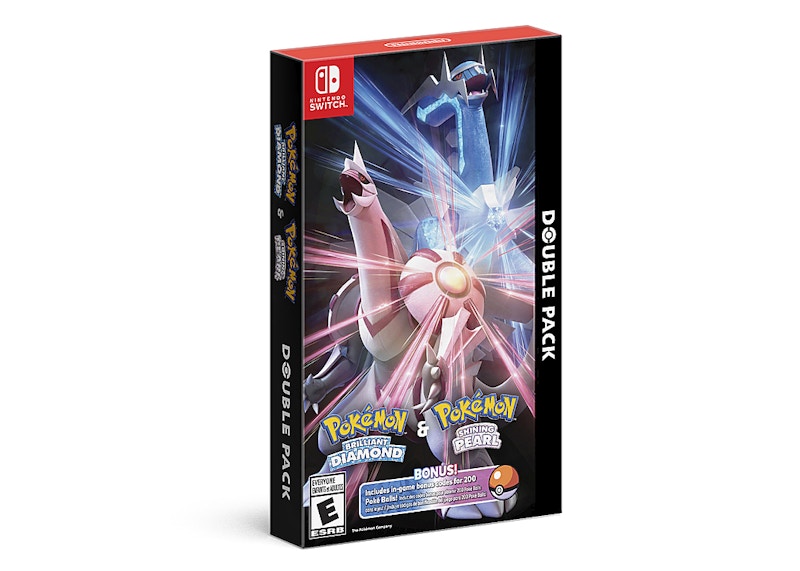 Pokemon Brilliant sold Diamond and Shining Pearl Double Pack for Nintendo Switch