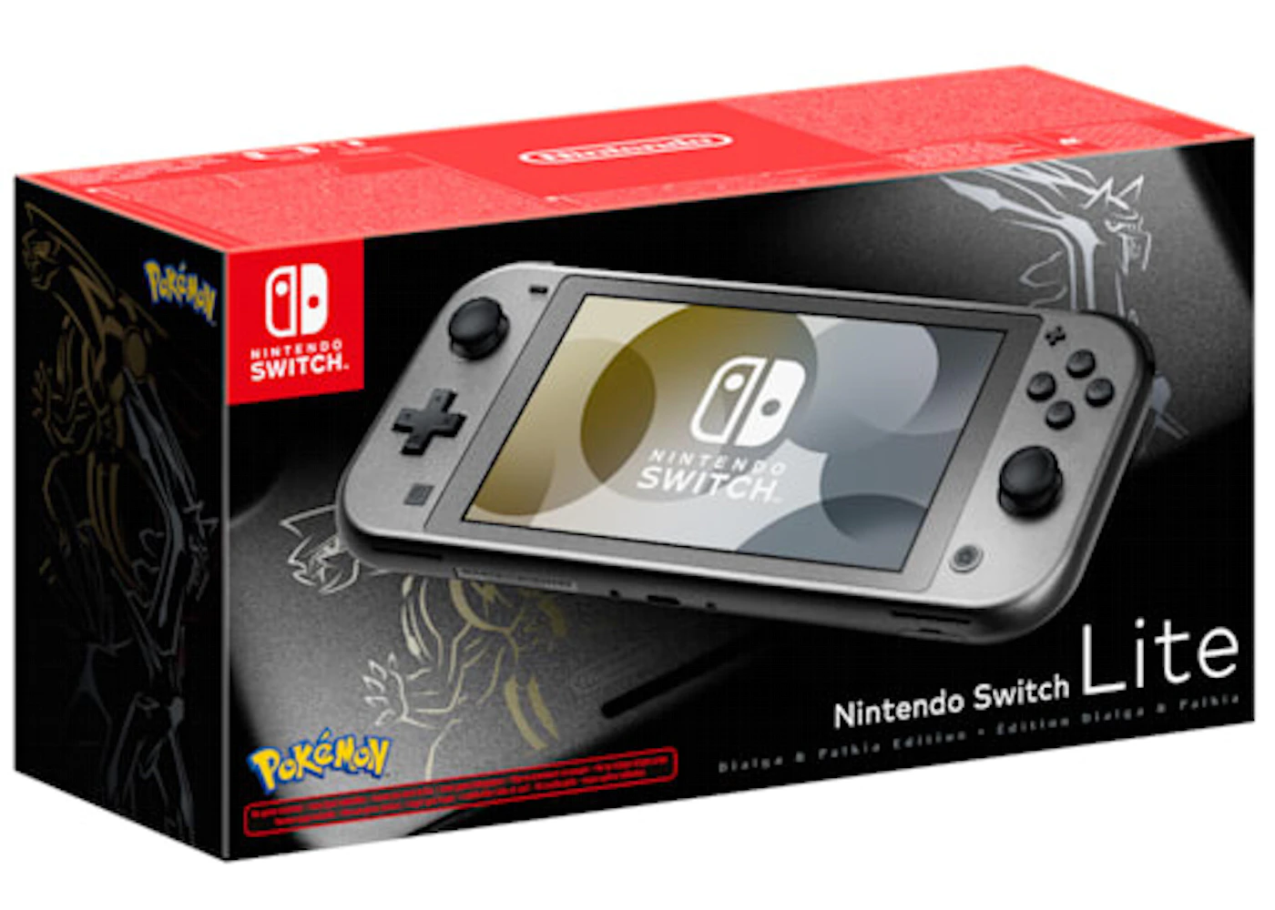Nintendo Switch Lite Pokemon Dialga & Palkia Edition (US Plug) - GB