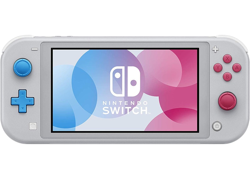 Nintendo Switch Lite Zacian and Zamazenta Pokemon Edition Gray