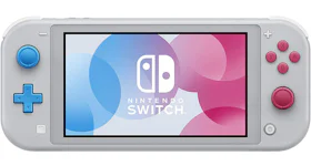 Nintendo Switch Lite Zacian and Zamazenta Pokemon Edition Gray - US Charger (HDHSGBZAA)