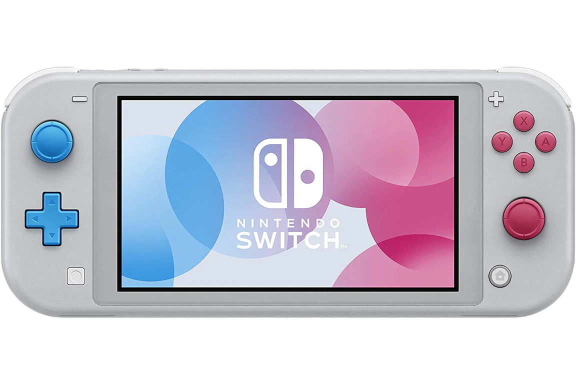 Nintendo Switch Lite Zacian and Zamazenta Pokemon Edition Gray - US Charger (HDHSGBZAA)