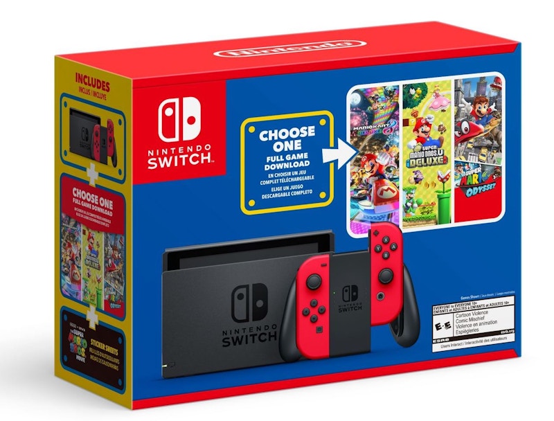 Nintendo switch deals bundle on sale