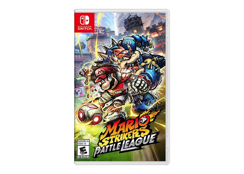 Nintendo Switch Mario Strikers Battle League Video Game US