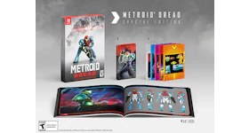 Nintendo Switch Metroid Dread Special Edition Video Game Bundle