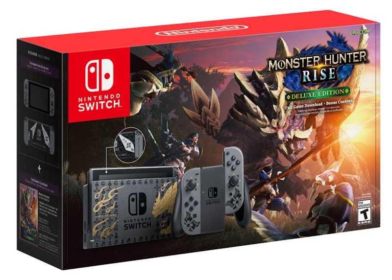 Nintendo Switch Monster Hunter Rise Deluxe Edition System