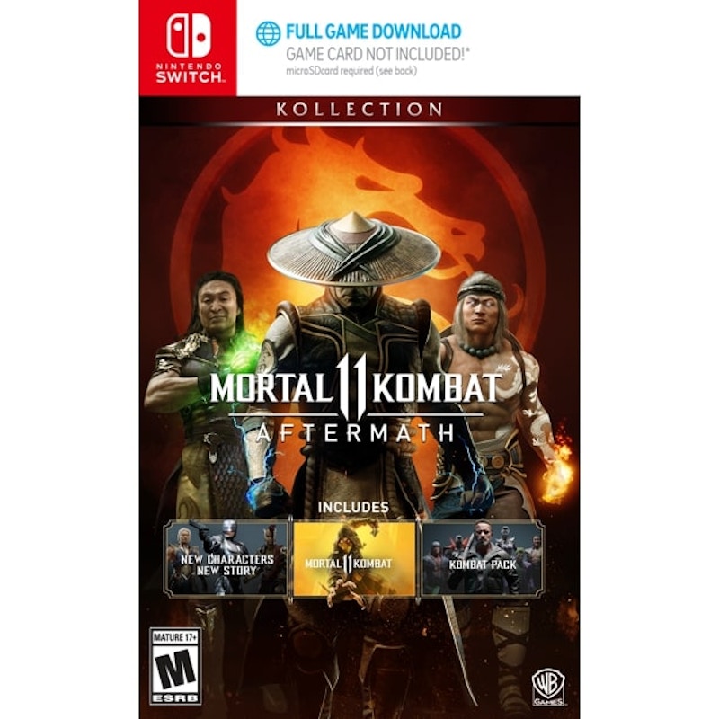 Nintendo switch mortal on sale kombat 11