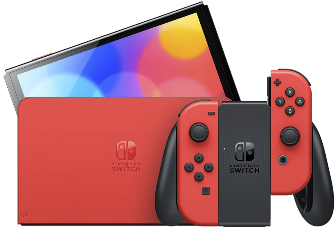 Nintendo Switch OLED Mario Red Edition 112872 Red/Black - US