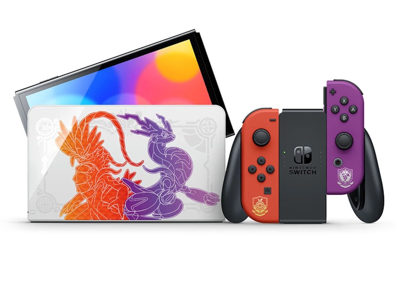 Nintendo Switch OLED Pokémon Scarlet u0026 Violet Edition