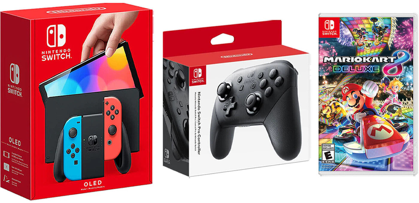 Buy Nintendo Joy-Con Controller - Neon Blue/Neon Red (HACAJAEAA
