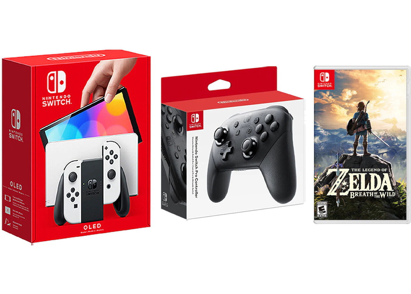Nintendo Switch The Legend of Zelda: Breath of the Wild Special Edition  Video Game Bundle - US