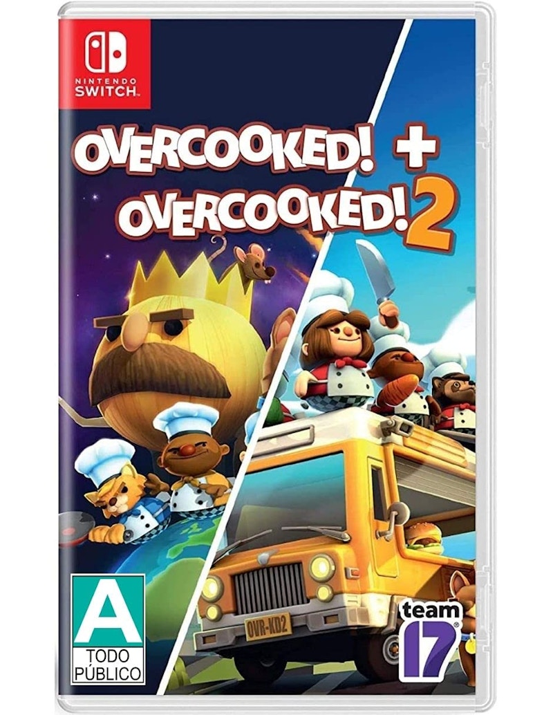 Nintendo Switch Overcooked Special Pack + Overcooked 2 Twin Pack Video Game