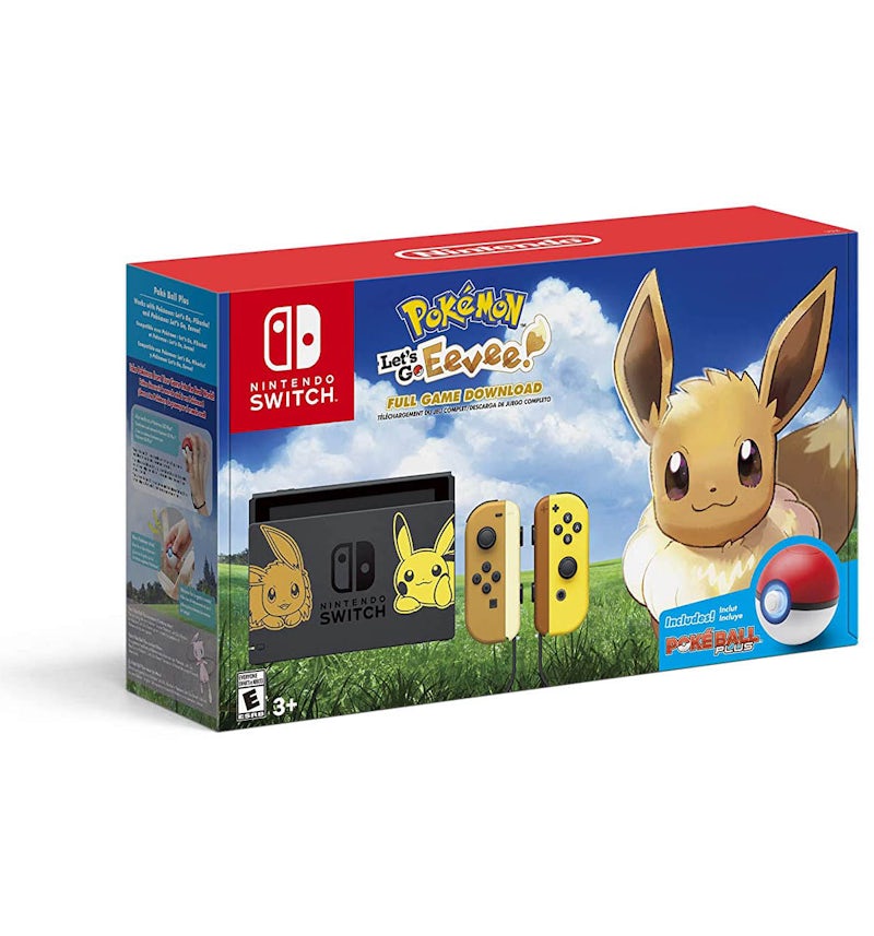 Nintendo Switch Pokémon: Let's Go, Eevee! Console Bundle HACSKFALG
