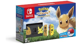 Nintendo Switch Pokémon: Let's Go, Eevee! Console Bundle HACSKFALG Brown/Yellow