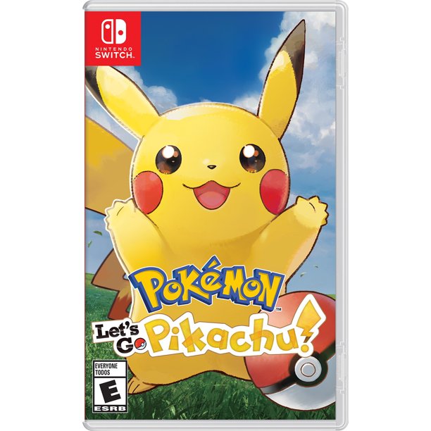 Nintendo Switch Pokemon Let's Go, Pikachu! Video Game - JP