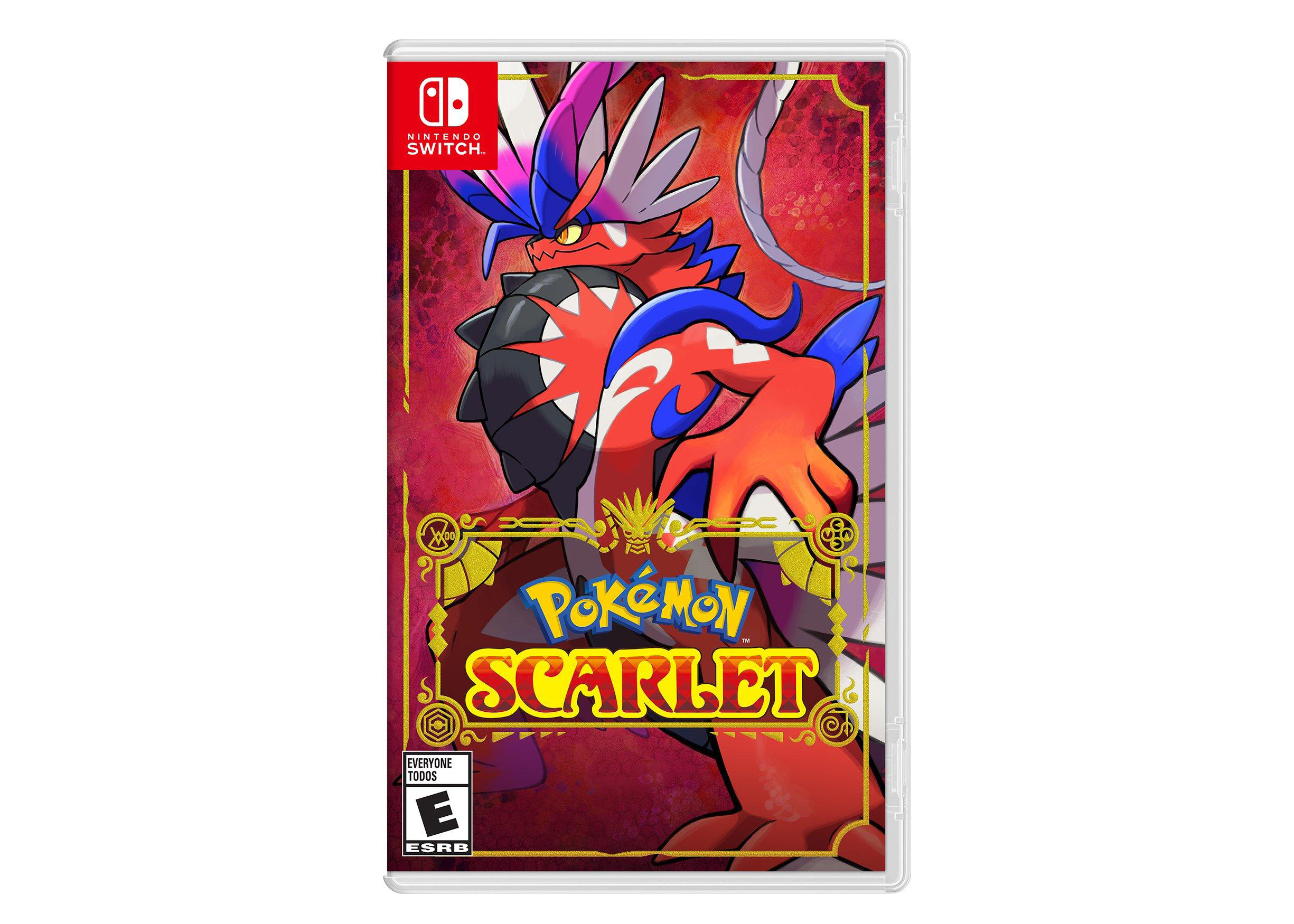 Nintendo Switch Pokemon Scarlet Video Game - JP