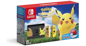 Nintendo Switch Pokémon: Let's Go, Pikachu! Console HACSKFALF Brown/Yellow